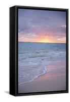 Sunrise, Bavaro Beach, Higuey, Punta Cana, Dominican Republic-Lisa S^ Engelbrecht-Framed Stretched Canvas