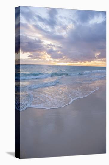 Sunrise, Bavaro Beach, Higuey, Punta Cana, Dominican Republic-Lisa S^ Engelbrecht-Stretched Canvas