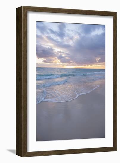 Sunrise, Bavaro Beach, Higuey, Punta Cana, Dominican Republic-Lisa S^ Engelbrecht-Framed Photographic Print