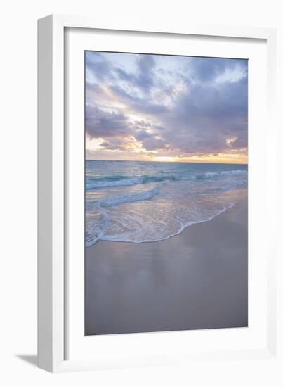 Sunrise, Bavaro Beach, Higuey, Punta Cana, Dominican Republic-Lisa S^ Engelbrecht-Framed Photographic Print