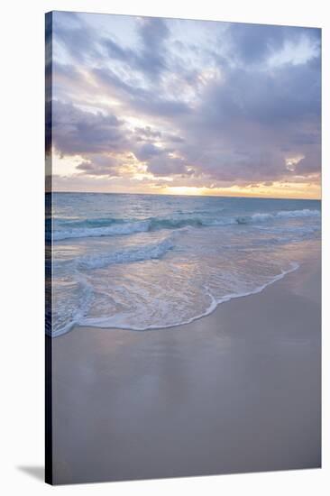 Sunrise, Bavaro Beach, Higuey, Punta Cana, Dominican Republic-Lisa S^ Engelbrecht-Stretched Canvas