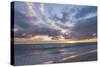 Sunrise, Bavaro Beach, Higuey, Punta Cana, Dominican Republic-Lisa S Engelbrecht-Stretched Canvas