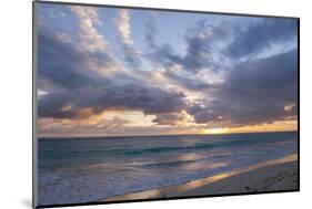 Sunrise, Bavaro Beach, Higuey, Punta Cana, Dominican Republic-Lisa S Engelbrecht-Mounted Photographic Print