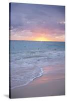 Sunrise, Bavaro Beach, Higuey, Punta Cana, Dominican Republic-Lisa S^ Engelbrecht-Stretched Canvas