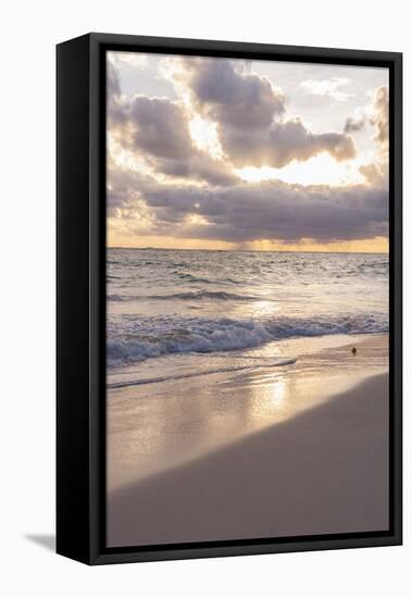 Sunrise, Bavaro, Higuey, Punta Cana, Dominican Republic-Lisa S^ Engelbrecht-Framed Stretched Canvas