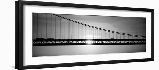 Sunrise Bay Bridge San Francisco Ca Usa-null-Framed Photographic Print