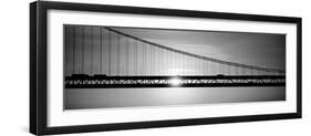 Sunrise Bay Bridge San Francisco Ca Usa-null-Framed Photographic Print