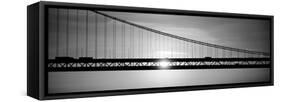 Sunrise Bay Bridge San Francisco Ca Usa-null-Framed Stretched Canvas