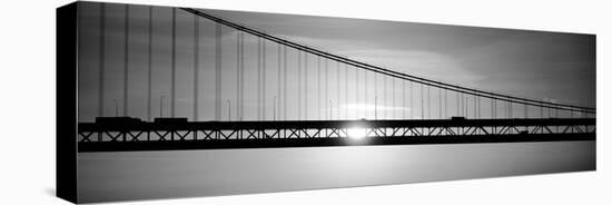 Sunrise Bay Bridge San Francisco Ca Usa-null-Stretched Canvas