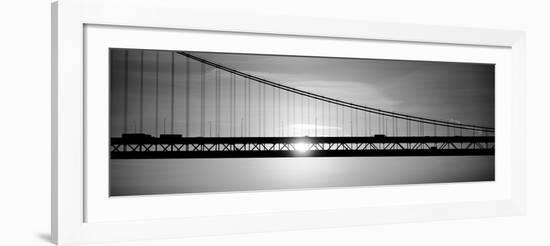 Sunrise Bay Bridge San Francisco Ca Usa-null-Framed Photographic Print