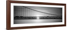 Sunrise Bay Bridge San Francisco Ca Usa-null-Framed Photographic Print