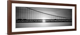 Sunrise Bay Bridge San Francisco Ca Usa-null-Framed Photographic Print