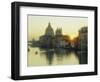 Sunrise Behind Santa Maria Della Salute Church from Academia Bridge, Venice, Veneto, Italy-Lee Frost-Framed Photographic Print