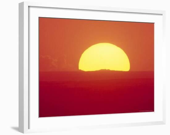 Sunrise Behind Wheat Field, Washington-Stuart Westmorland-Framed Photographic Print