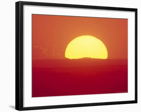 Sunrise Behind Wheat Field, Washington-Stuart Westmorland-Framed Photographic Print