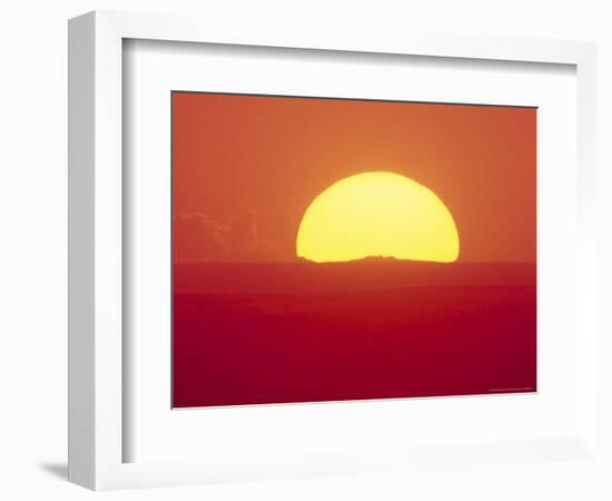 Sunrise Behind Wheat Field, Washington-Stuart Westmorland-Framed Photographic Print