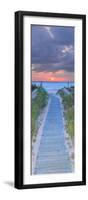 Sunrise Boardwalk-Steve Vaughn-Framed Premium Photographic Print