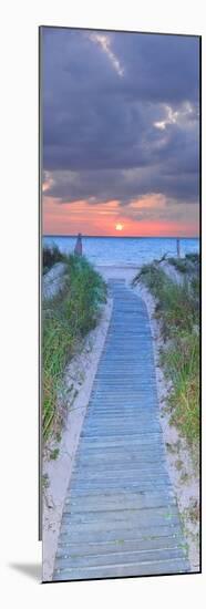 Sunrise Boardwalk-Steve Vaughn-Mounted Photographic Print