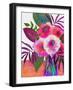 Sunrise Bouquet purples-Suzanne Allard-Framed Art Print