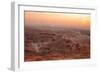 Sunrise Breaking over the Valley of the Kings, Viewed from the Summit of El-Qurn, Tom…, 2003 (Photo-Kenneth Garrett-Framed Giclee Print