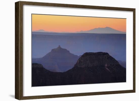 Sunrise, Bright Angel Point, North Rim, Grand Canyon National Park, Arizona, USA-Michel Hersen-Framed Photographic Print
