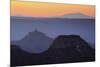 Sunrise, Bright Angel Point, North Rim, Grand Canyon National Park, Arizona, USA-Michel Hersen-Mounted Photographic Print