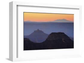 Sunrise, Bright Angel Point, North Rim, Grand Canyon National Park, Arizona, USA-Michel Hersen-Framed Photographic Print