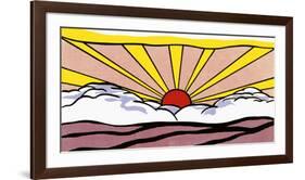 Sunrise, c.1965-Roy Lichtenstein-Framed Art Print