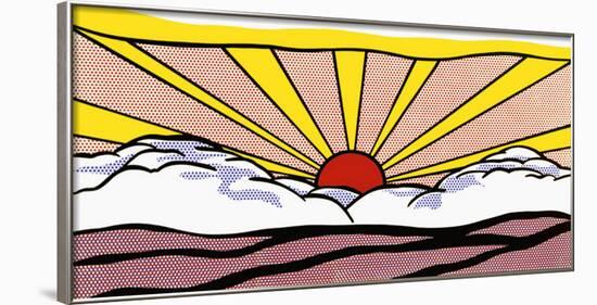 Sunrise, c.1965-Roy Lichtenstein-Framed Art Print