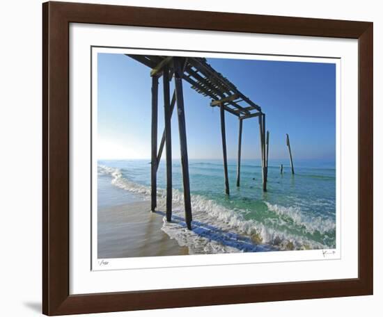 Sunrise Camp Helen Pier-John Gynell-Framed Giclee Print