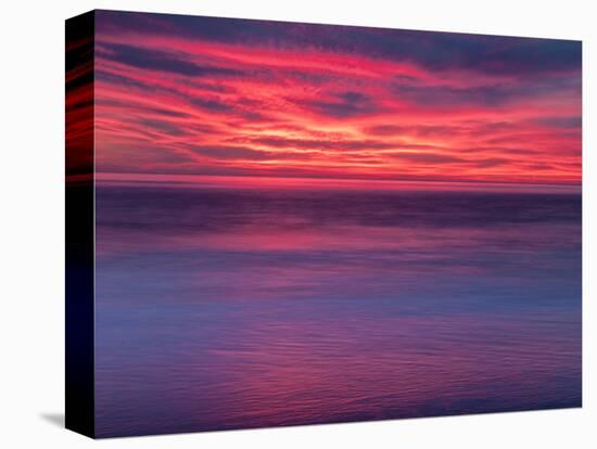 Sunrise, Cape May, New Jersey, USA-Jay O'brien-Stretched Canvas