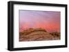 Sunrise Clouds over Badlands, Theodore Roosevelt National Park, North Dakota, USA-Chuck Haney-Framed Photographic Print