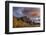 Sunrise clouds over Bear Mountain in Glacier National Park, Montana, USA-Chuck Haney-Framed Photographic Print