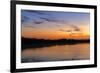 Sunrise Clouds Reflect into Nine Mile Pond in Everglades NP, Florida-Chuck Haney-Framed Photographic Print