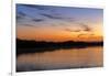 Sunrise Clouds Reflect into Nine Mile Pond in Everglades NP, Florida-Chuck Haney-Framed Photographic Print