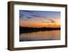 Sunrise Clouds Reflect into Nine Mile Pond in Everglades NP, Florida-Chuck Haney-Framed Photographic Print