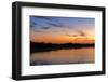 Sunrise Clouds Reflect into Nine Mile Pond in Everglades NP, Florida-Chuck Haney-Framed Photographic Print