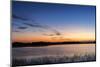 Sunrise Clouds Reflect into Nine Mile Pond in Everglades NP, Florida-Chuck Haney-Mounted Photographic Print