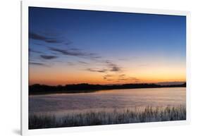 Sunrise Clouds Reflect into Nine Mile Pond in Everglades NP, Florida-Chuck Haney-Framed Photographic Print