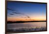 Sunrise Clouds Reflect into Nine Mile Pond in Everglades NP, Florida-Chuck Haney-Framed Photographic Print