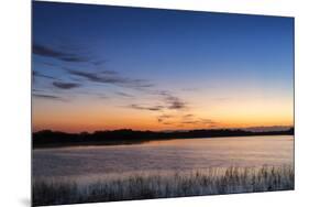 Sunrise Clouds Reflect into Nine Mile Pond in Everglades NP, Florida-Chuck Haney-Mounted Premium Photographic Print