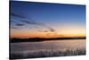 Sunrise Clouds Reflect into Nine Mile Pond in Everglades NP, Florida-Chuck Haney-Stretched Canvas