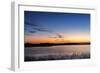 Sunrise Clouds Reflect into Nine Mile Pond in Everglades NP, Florida-Chuck Haney-Framed Photographic Print