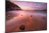 Sunrise Color at Sandy Beach, Maine Coast-Vincent James-Mounted Photographic Print