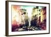 Sunrise Colors NYC-Philippe Hugonnard-Framed Giclee Print