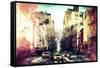 Sunrise Colors NYC-Philippe Hugonnard-Framed Stretched Canvas