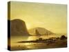 Sunrise Cove-William Bradford-Stretched Canvas