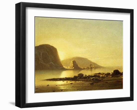 Sunrise Cove-William Bradford-Framed Giclee Print