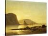 Sunrise Cove-William Bradford-Stretched Canvas