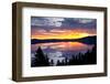 Sunrise, Crater Lake National Park, Oregon, USA, Lake, National Park, National Park-Michel Hersen-Framed Photographic Print